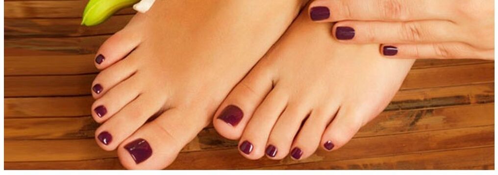 nehty na nohou vyléčené z plísně